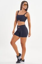 Top Iris Preto Canelado - Imagem 7