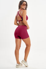 Top Hibisco Bordô - Imagem 6