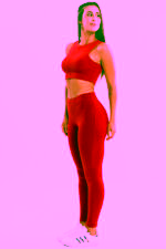 Top Hortênsia Vermelho Lichia - Imagem 5