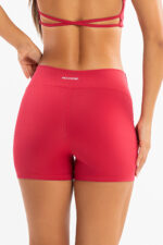 Shorts Jasmim Vermelho Lichia / Branco - Imagem 2