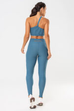 Legging Lotus Azul Jeans Canelado - Imagem 7