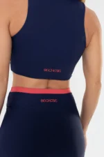Top Polo Lótus Azul Marinho - Imagem 5