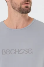 Camiseta Dry Básica Masculina Cinza - Imagem 3