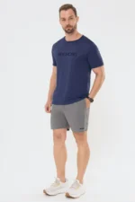 Camiseta Dry Básica Masculina Marinho - Imagem 5