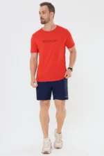 Camiseta Dry Básica Masculina Vermelha - Imagem 5