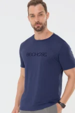 Camiseta Dry Básica Masculina Marinho - Imagem 4