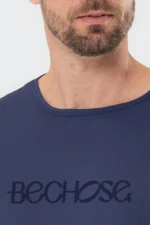 Camiseta Dry Básica Masculina Marinho - Imagem 3