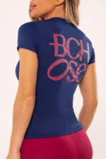 Blusa Dry Básica Feminina Azul Marinho - Imagem 3