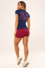 Blusa Dry Básica Feminina Azul Marinho - Imagem 7