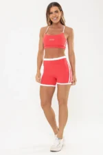 Top Violeta Vermelho Goiaba / Branco - Imagem 5