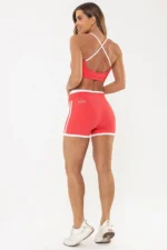 Top Violeta Vermelho Goiaba / Branco - Imagem 6