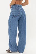Calça Barrel Abelha Jeans - Imagem 2