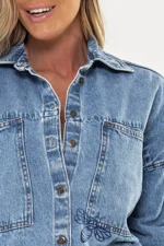 Jaqueta Abelha Jeans - Imagem 6