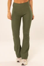 Legging Bina Verde Croco Canelado