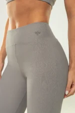 Legging Lótus Cinza Canelado - Imagem 3