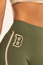Legging Íris Verde Croco Canelado/Cream - Imagem 3