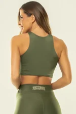 Top Magnólia Verde Croco - Imagem 2