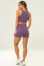 Shorts Aurora Roxo Amarone - Imagem 9